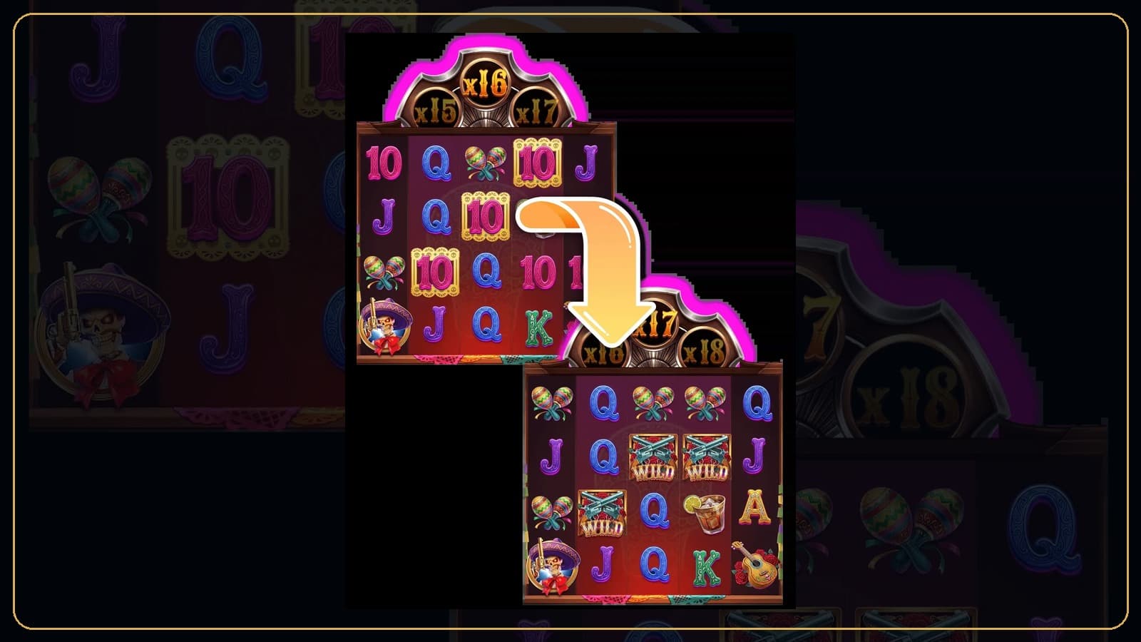 88WIN 亡靈大盜實際遊戲畫面