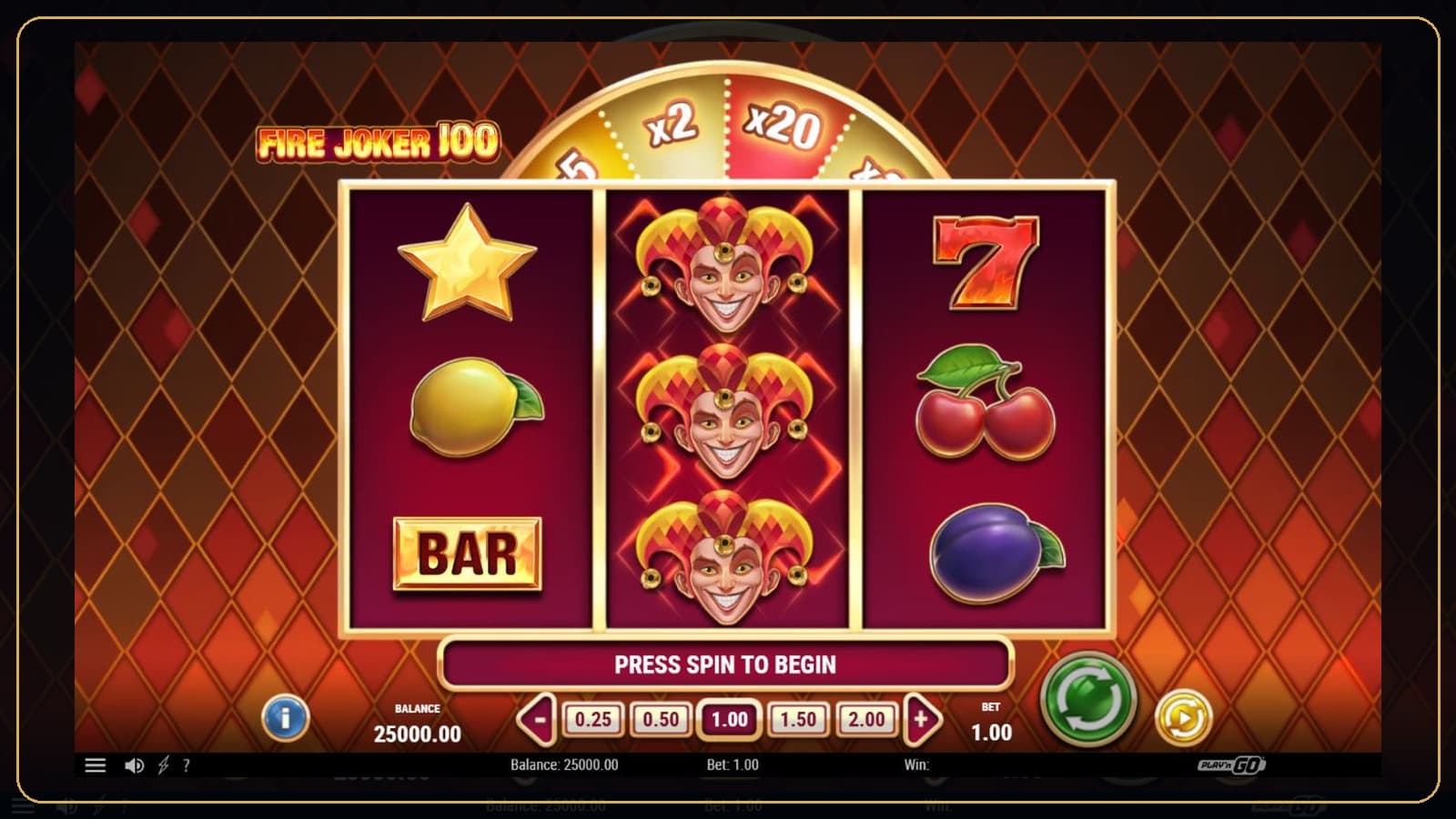 88WIN 火焰小丑100實際遊戲畫面