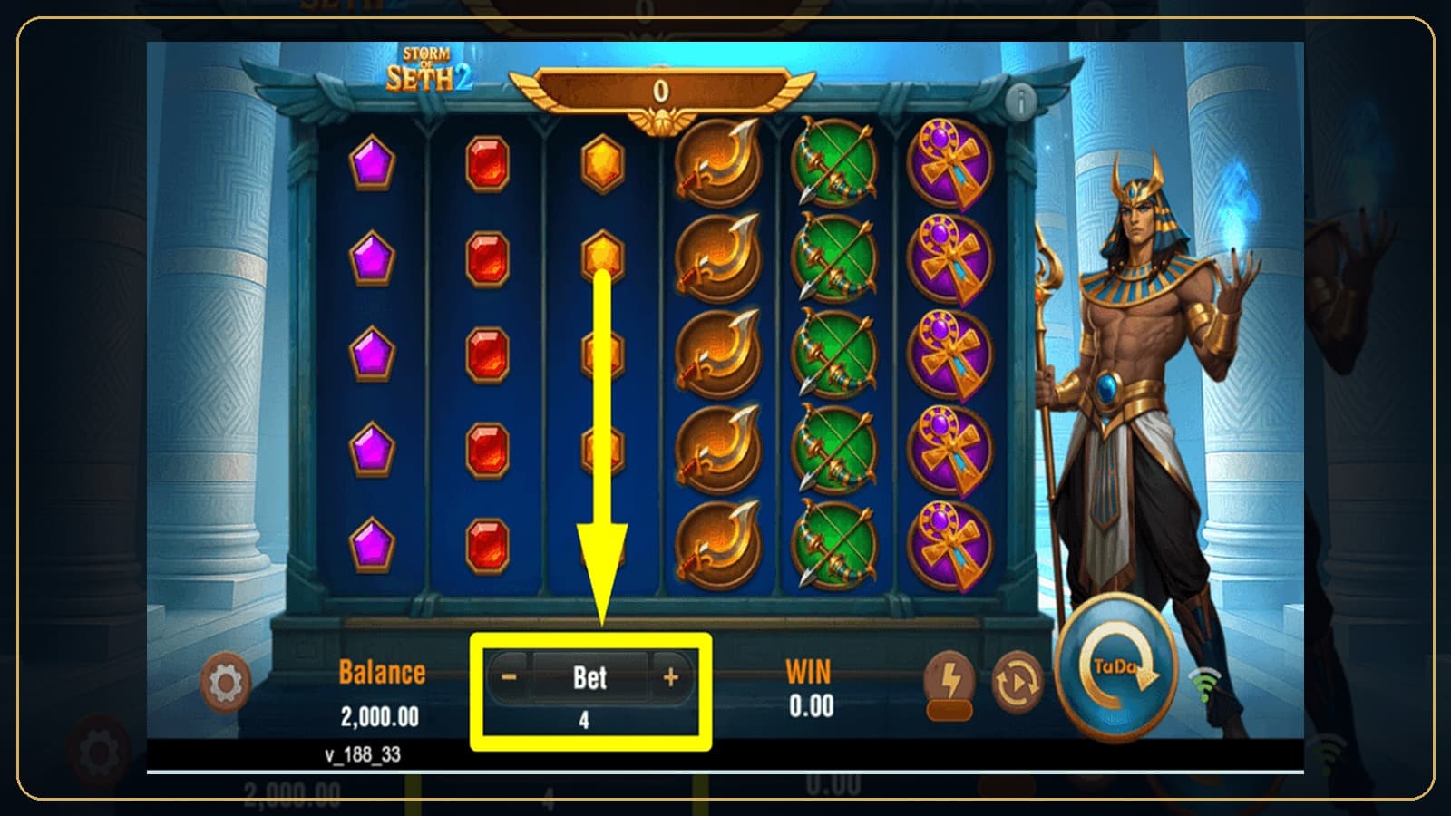 88WIN 戰神賽特2 覺醒之力實際遊戲畫面