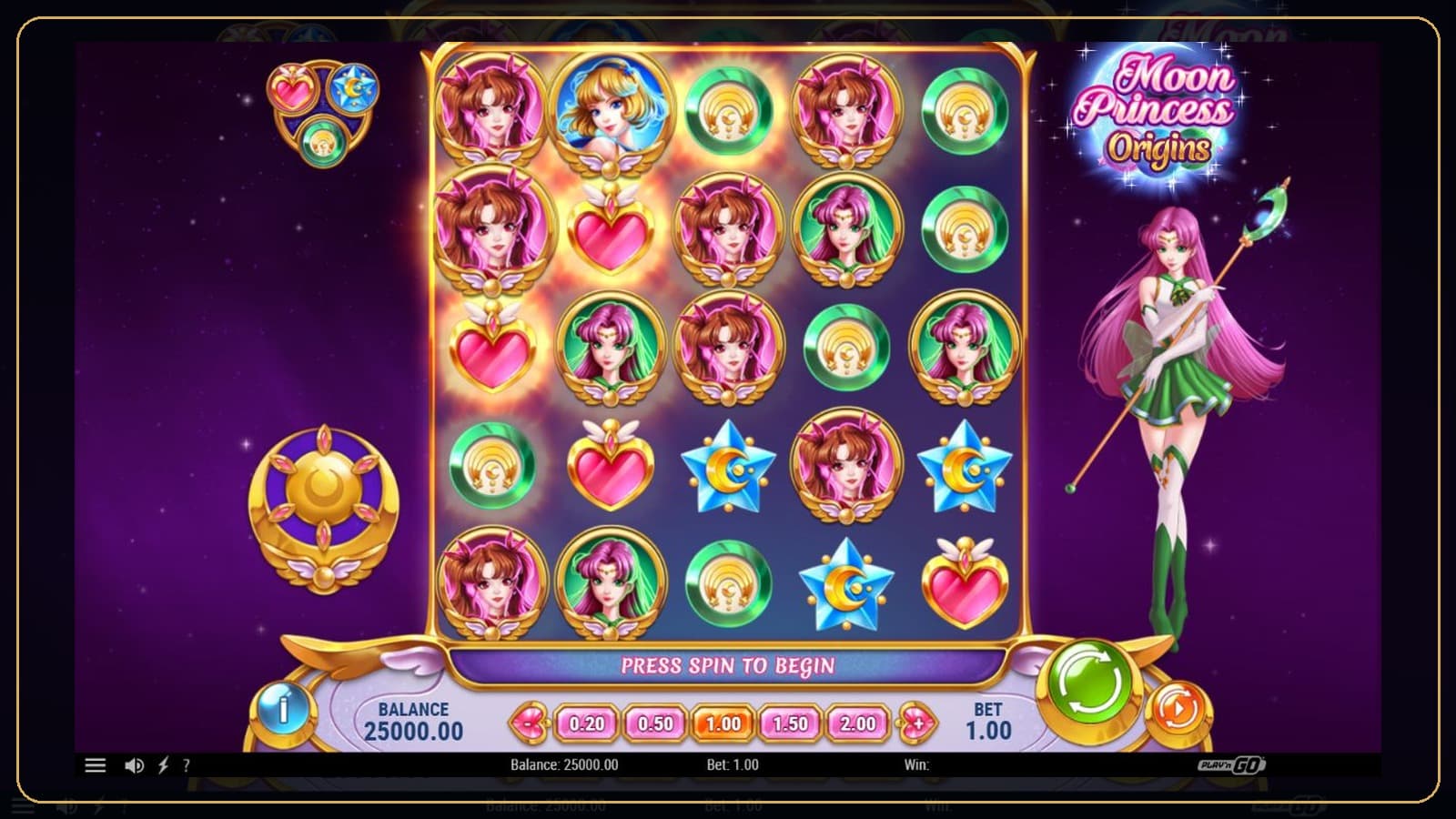 88WIN 月亮守護者起源實際遊戲畫面
